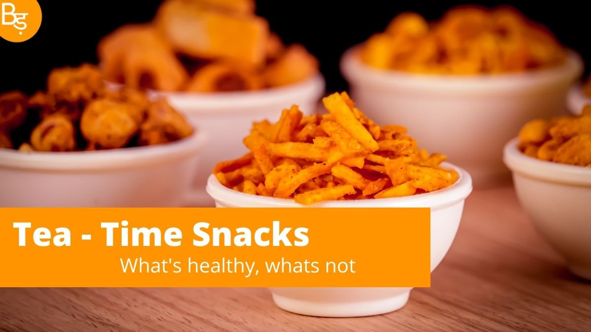 Tea Time Snacks for healthy weight loss
